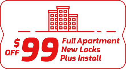 $99 off Full Apartment New Locks Plus Install